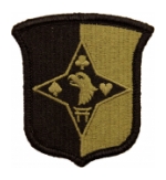 101st Sustainment Brigade Scorpion / OCP Patch With Hook Fastener