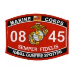 USMC MOS 0845 Naval Gunfire Spotter Patch