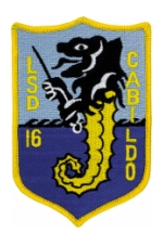 USS Cabildo LSD-16 Ship Patch