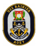 USS Rainier AOE-7 Patch