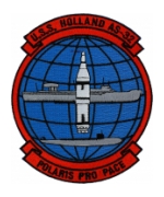 USS Holland AS-32 Ship Patch