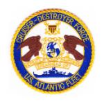 Cruiser Destroyer Force U.S. Atlantic Fleet Patch