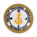 Recruit Training Command San Diego, California Patch