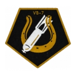 Navy Bombing Squadron VB-7 Patch