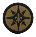 316th Sustainment Command Scorpion / OCP Patch With Hook Fastener