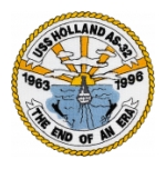 USS Holland AS-32 Ship Patch