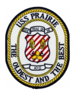 USS Prairie AD-15 Patch