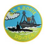 USS Borie DD-704 Ship Patch