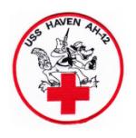 USS Haven AH-12 Ship Patch