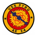 USS Pyro AE-24 Ship Patch