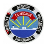 USS Elokomin AO-55 Ship Patch