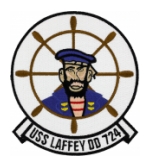 USS Laffey DD-724 Ship Patch