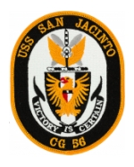 USS San Jacinto CG-56 Ship Patch
