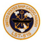 USS Caddo Parish LST-515 Ship Patch