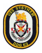 USS Stethem DDG-63 Ship Patch