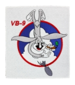Navy Bombing Squadron VB-9 Patch