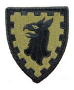 15th Military Police Brigade Scorpion / OCP Patch With Hook Fastener