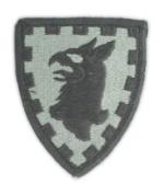 15th Military Police Brigade Patch Foliage Green With Hook Fastener