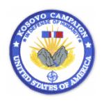 Kosovo Campaign Patch