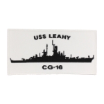 USS Leahy CG-16 Ship Patch