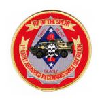 USMC 1st Light Armor Recon Battalion Patch