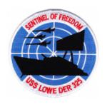 USS Lowe DER-325 Patch