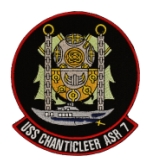 USS Chanticleer ASR-7 Ship Patch