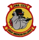 Marine Attack Squadron VMA-223 (Great American Bulldogs) Patch
