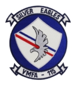 Marine Fighter Attack Squadron VMFA-115 (Silver Eagles) Patch