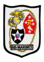 6th Marine Regiment Patch