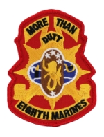 8th Marine regiment patch