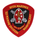 10th Marine regiment patch