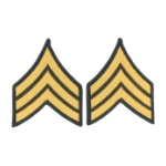 Army Sergeant (Sleeve Chevron) (Male)