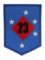 23rd Marine Regiment Patch