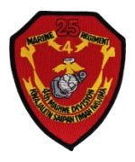 25th Marine Regiment Patch