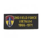 2nd Field Force Vietnam Patch w/ Dates