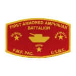 1st Amored Amphibian Battalion Patch