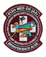 812th Medical Company AA Patch