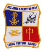 USS John R. Perry DE-1034 Ship Patch