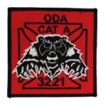 Special Forces ODA-3221 Patch (Velcro Backed)