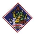 USS Marshall DD-676 Ship Patch