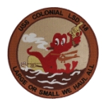 USS Colonial LSD-18 Ship Patch