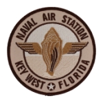 Naval Air Station Key West Patch (Tan)