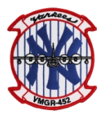 VMGR-452 Squadron (Large Logo) Patch