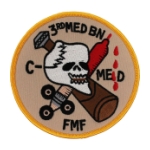 FMF 3rd Medical Battalion Patch