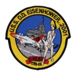 USS Dwight D. Eisenhower CVN-69 Ship Patch