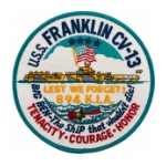 USS Franklin CV-13 Ship Patch