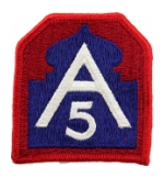 5th Army Patch