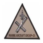 Marine Aircraft Group-31 Patch (Desert)