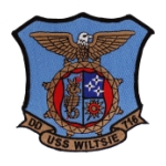 USS Wiltsie DD-716 Ship Patch
